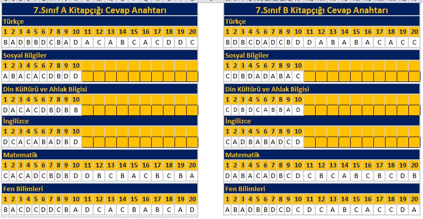 6 Mart 22 Pazar Bursluluk Sinavi 7 Siniflar Cevap Anahtari Yeni Duyurular Ortadogu Koleji